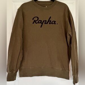 Rapha 100% cotton embroidered logo sweatshirt